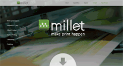 Desktop Screenshot of millettheprinter.com